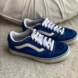 royal blue vans old skool